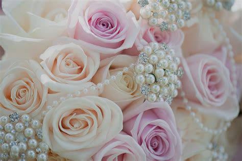 rose pearl bouquet